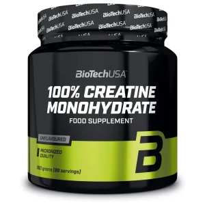100% Micronized Creatine Monohydrate | 300Gr | Biotech USA